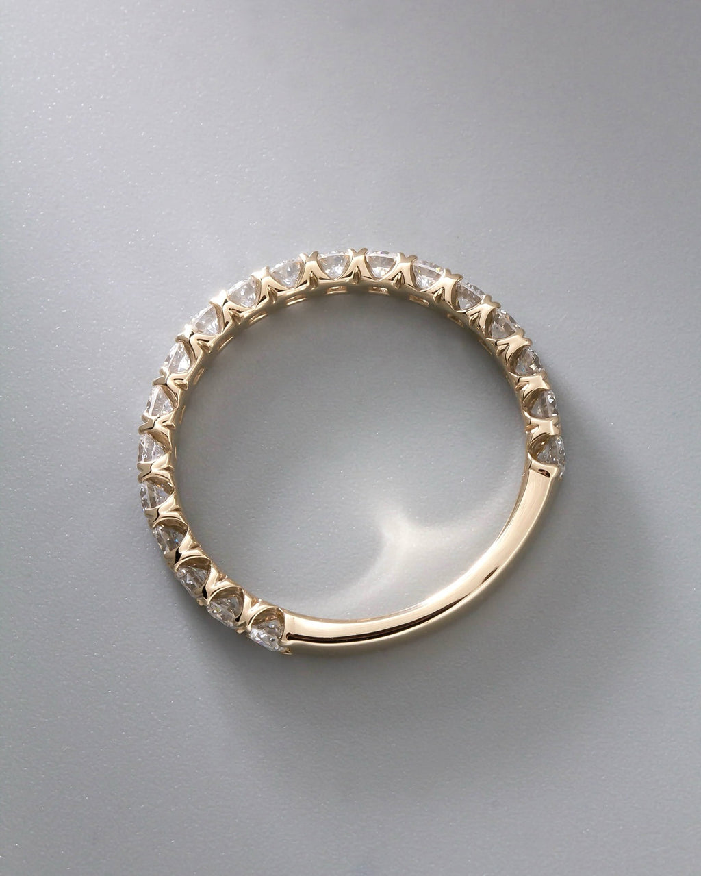 1.5ct Oval Lab Grown Diamond IGI Certified Ethical Ring Set 18K Gold